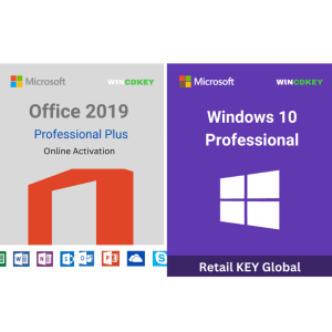 Office 2019 Pro Plus and Windows 10 Professional Bundle Pack