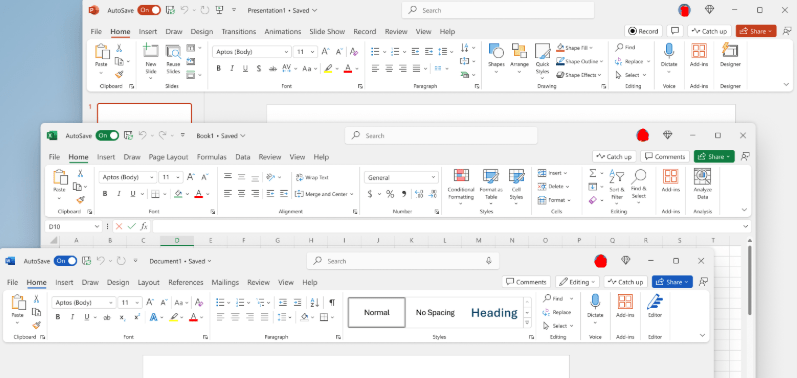 latest theme office 2024