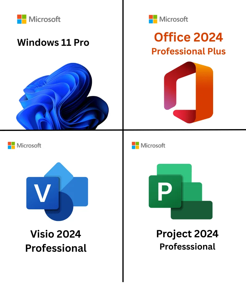 All of bundle pack office 2024, project 2024 , server 2024