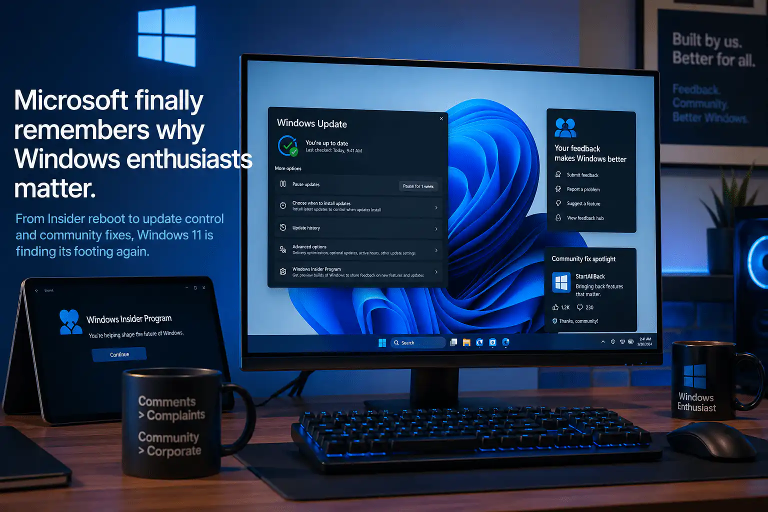 Windows enthusiasts matter