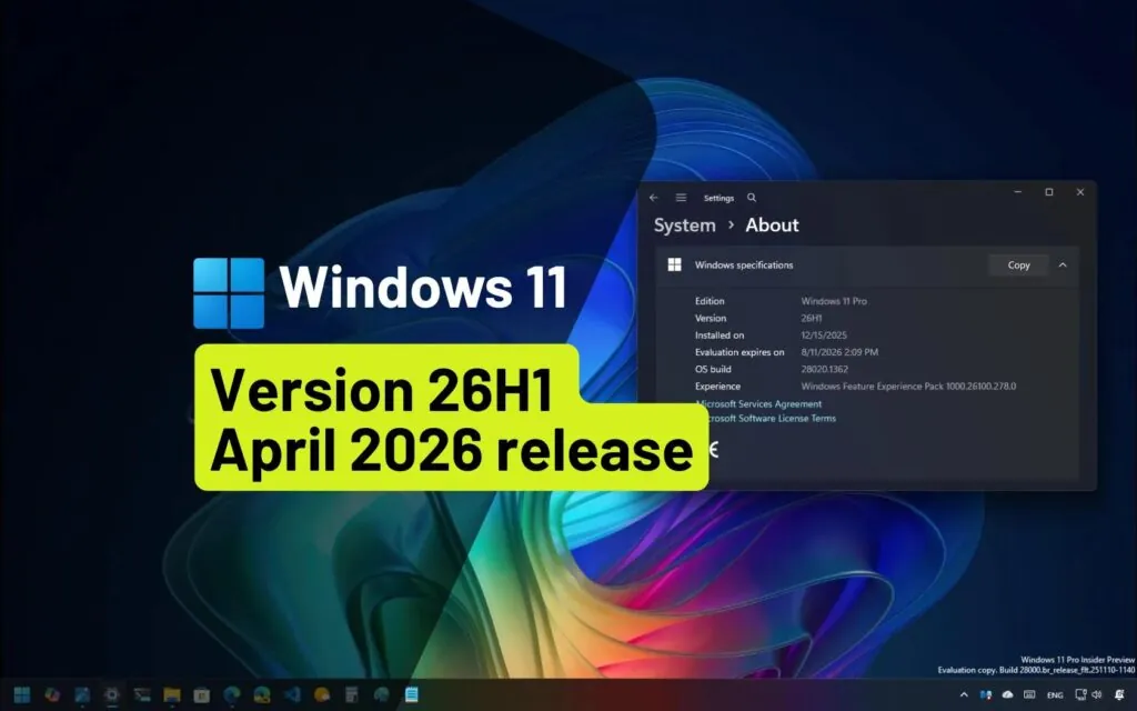 windows 11 26H1