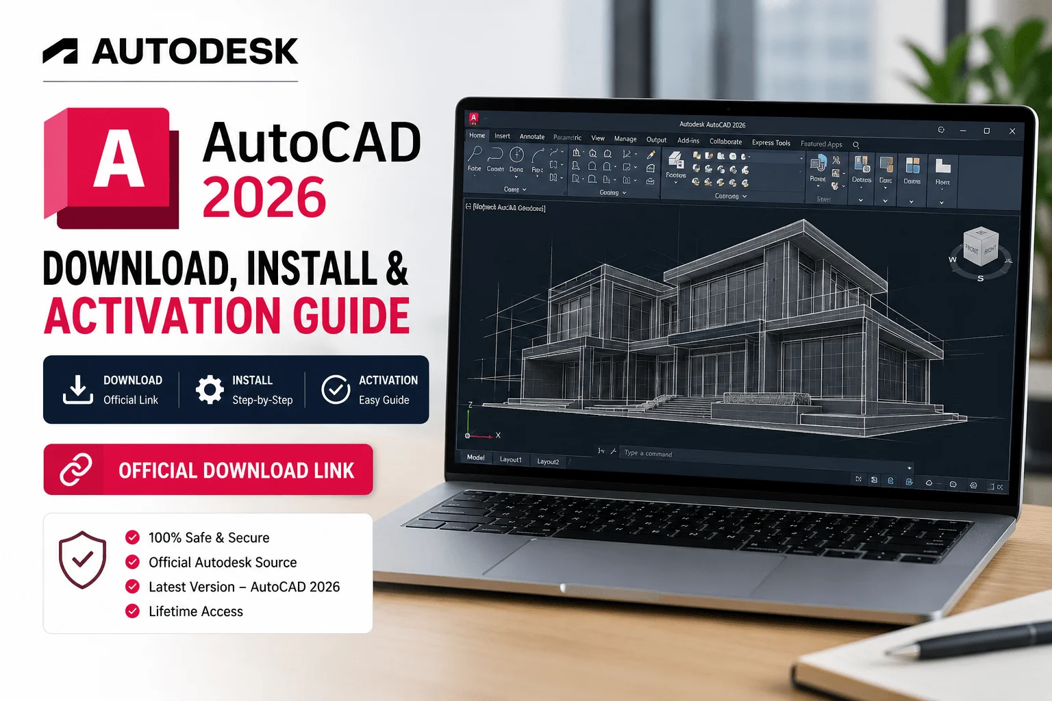 autodesk 2026 download install and activation