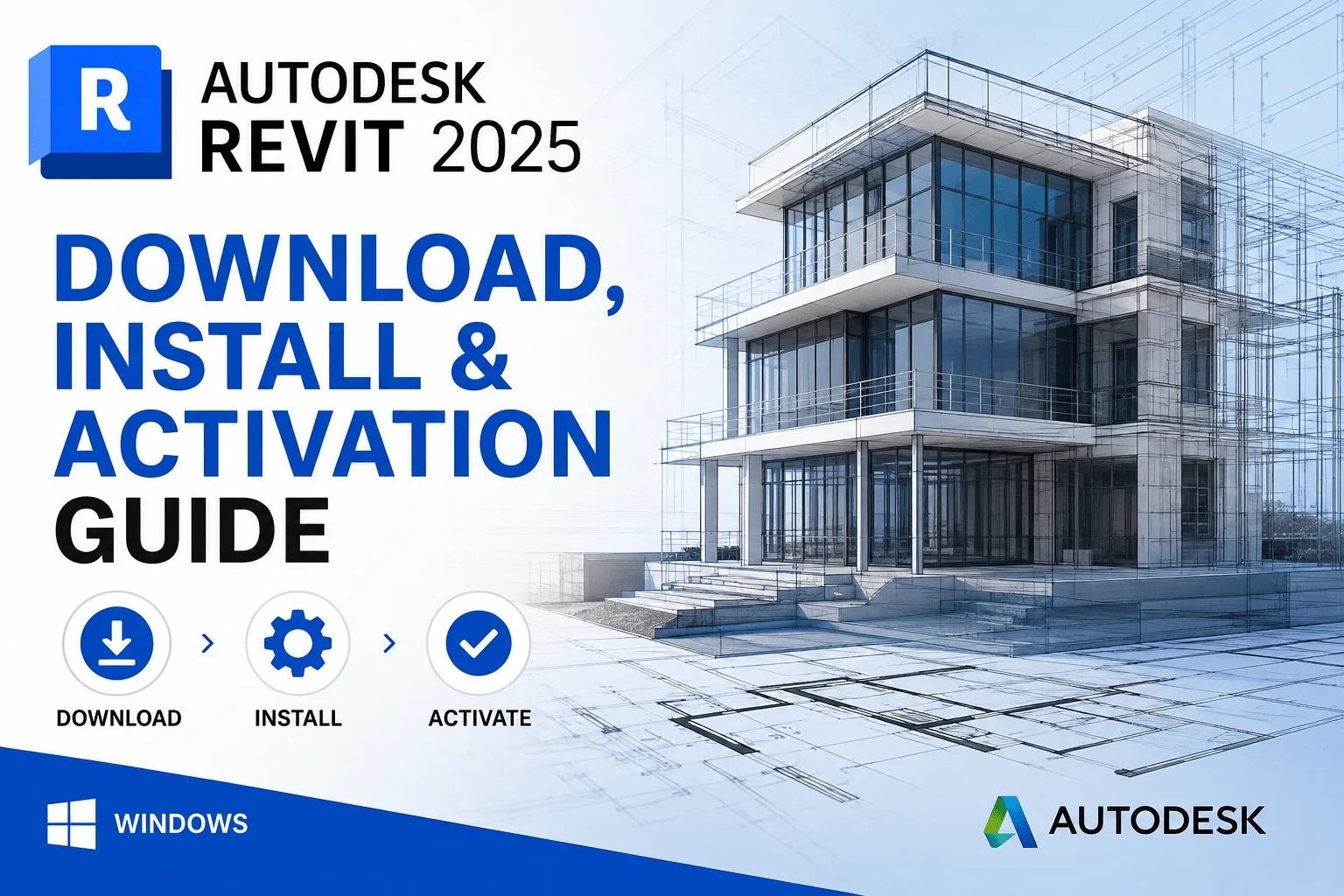 autodesk revit 2025 download install and activation
