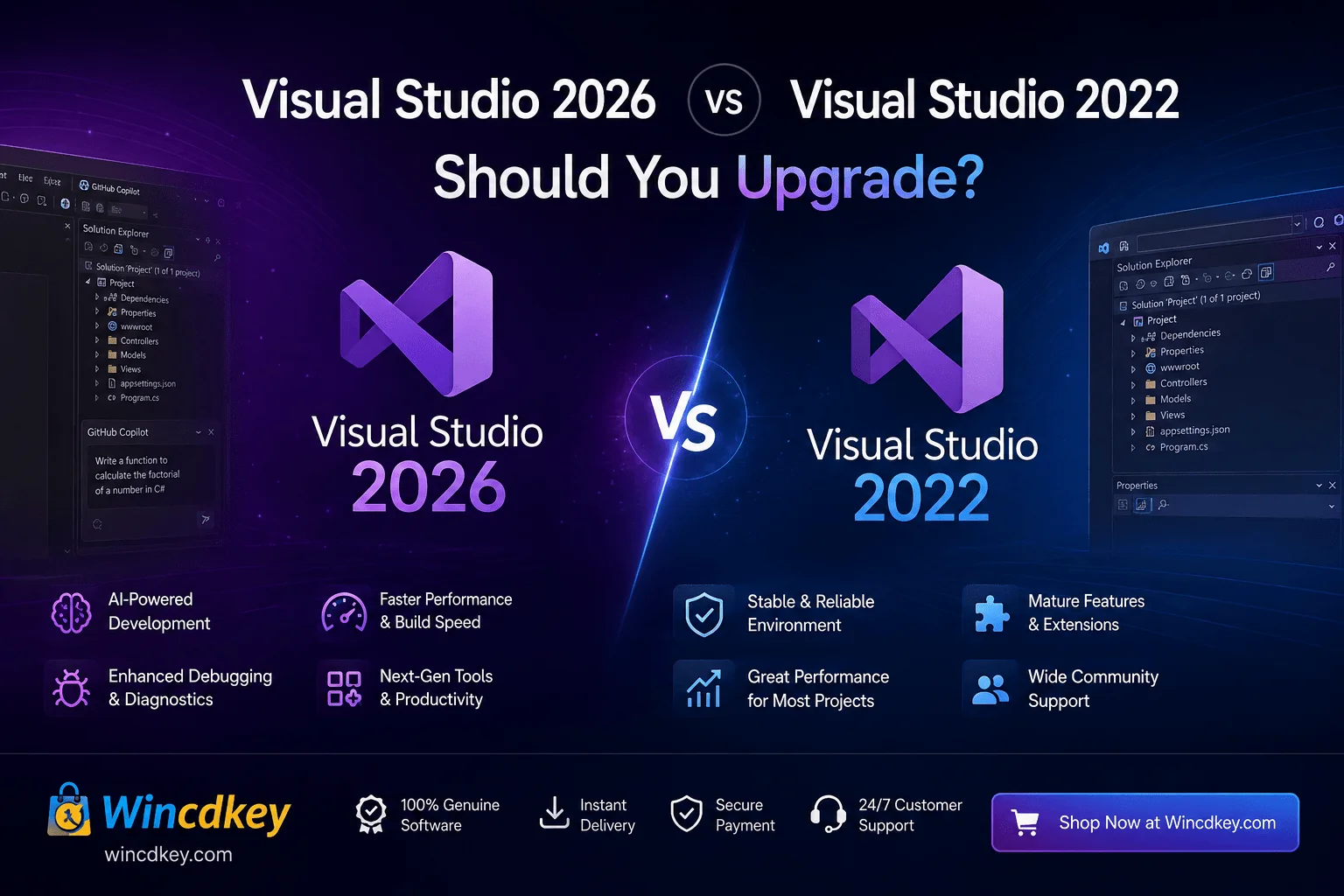 visual studio 2026 vs 2022